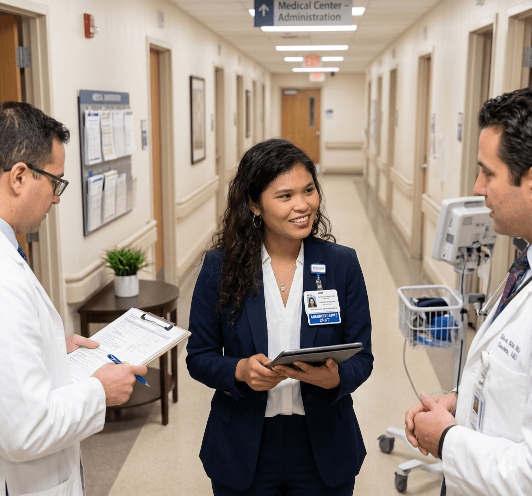 Stephanie Leonenko in clinical setting